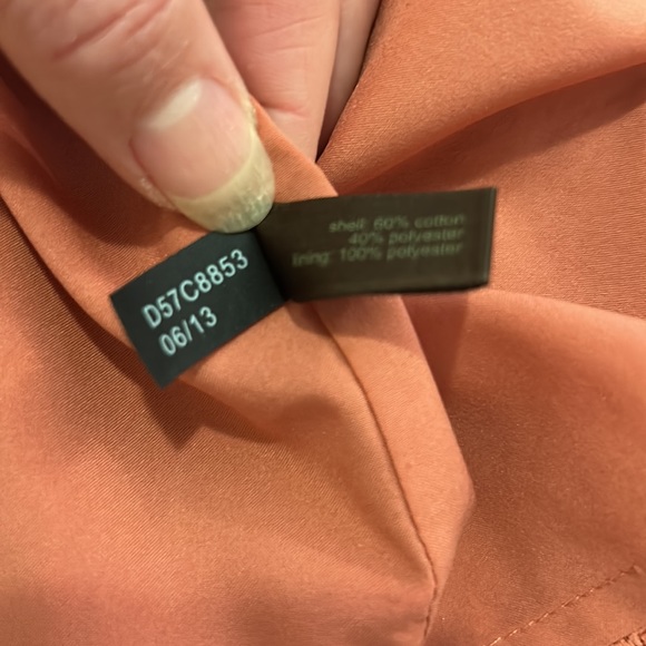 The Limited brocade Persimmon party dress , women’s 4 - Picture 10 of 10